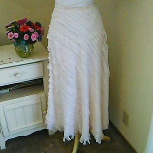 Pure DKNY Silk Maxi Skirt